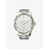 GUCCI GUCCI SILVER YA126390 G-TIMELESS SLIM STAINLESS-STEEL AUTOMATIC WATCH