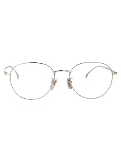 Gucci Silver-silver-transparent Metal Glasses In White