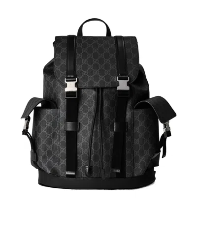 Gucci Simple Backpack In Black