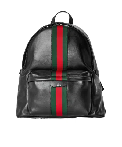 Gucci Simple Backpack In Black