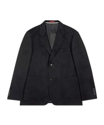Gucci Single-breasted Blazer In Black