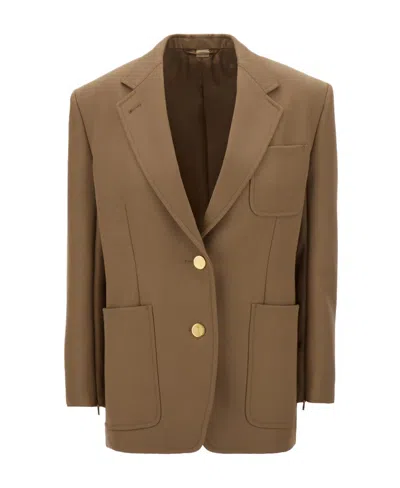 GUCCI GUCCI SINGLE BREASTED BLAZER