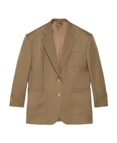 GUCCI GUCCI SINGLE-BREASTED BLAZER