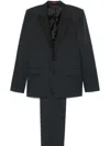 Gucci Single-breasted Suit In Grey