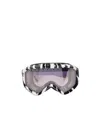 Gucci Multicolor Logo Injection Plastic Shield Sunglasses In Gray
