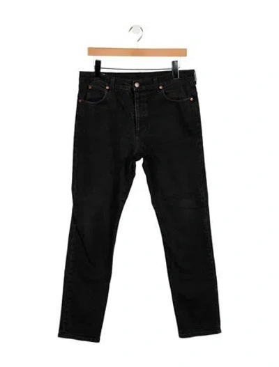 Pre-owned Gucci Skinny Jeans In Black