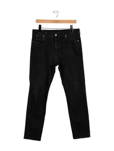 Pre-owned Gucci Skinny Jeans In Black