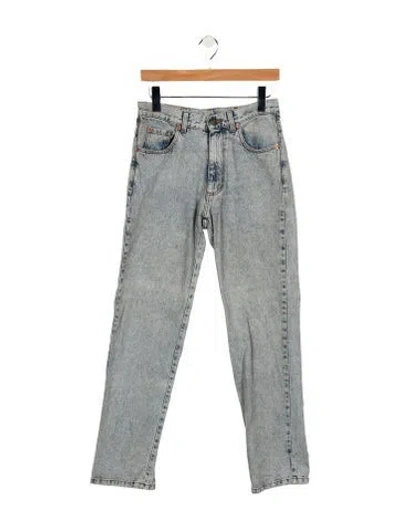 Pre-owned Gucci Skinny Jeans In Blue