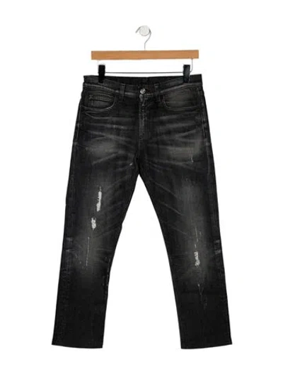 Pre-owned Gucci Skinny Jeans In Blue