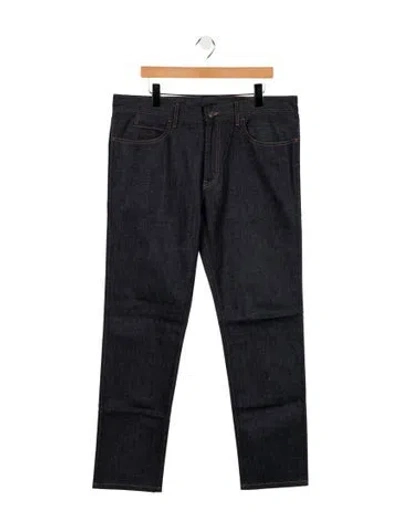 Pre-owned Gucci Skinny Jeans In Blue