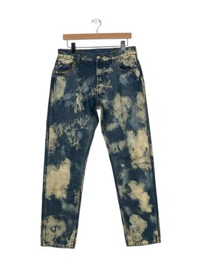 Pre-owned Gucci Skinny Jeans In Blue
