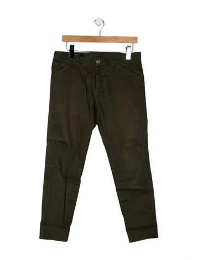 Pre-owned Gucci Skinny Jeans In Green