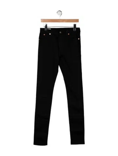 Pre-owned Gucci Skinny Jeans W/ Tags In Black