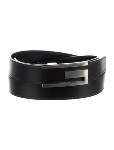 Pre-owned Gucci Skinny Leather Belt Kit In Multi
