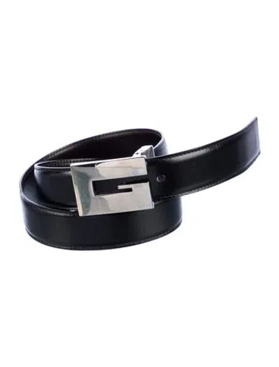 Pre-owned Gucci Skinny Leather Belt Kit In Multi