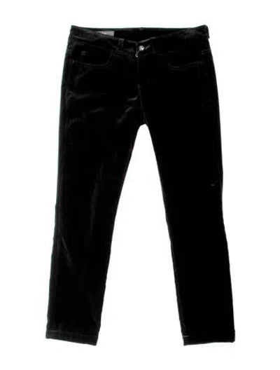 Pre-owned Gucci Skinny Leg Pants In Black