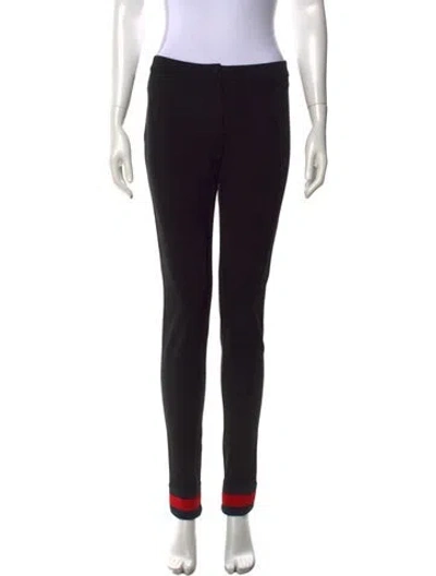 Pre-owned Gucci Skinny Leg Pants In Black