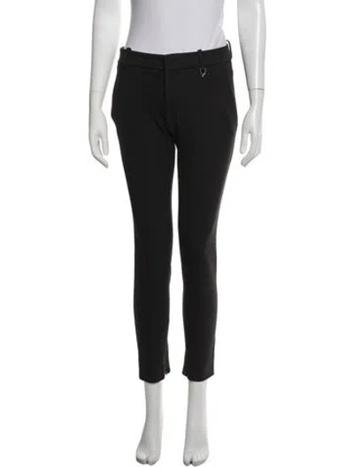Pre-owned Gucci Skinny Leg Pants In Black