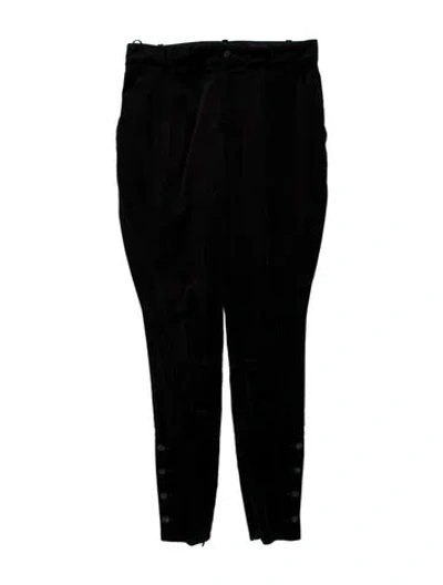 Pre-owned Gucci Skinny Leg Pants In Black