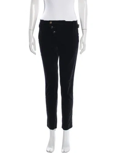 Pre-owned Gucci Skinny Leg Pants In Black