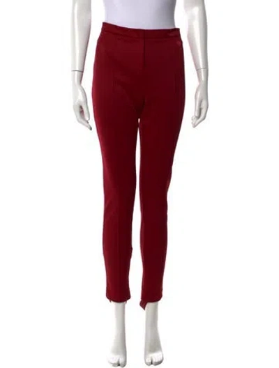 Pre-owned Gucci Skinny Leg Pants W/ Tags In Red