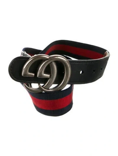 Pre-owned Gucci Skinny Waist Belt In Brown