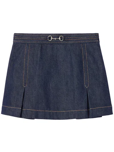 Gucci Kids' Skirt In Blue