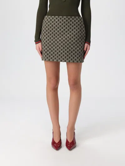 Gucci Skirt Woman Green