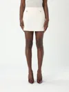Gucci Women Wool-blend Boucle Mini Skirt In White