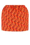 Gucci Women Printed Mini Skirt In Printed
