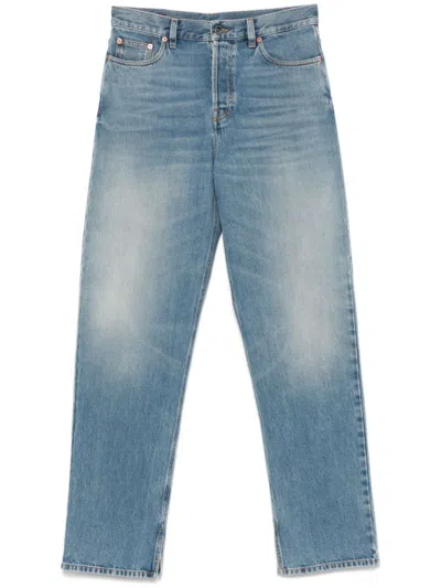 GUCCI SKY BLUE BOYFRIEND DENIM COTTON JEANS