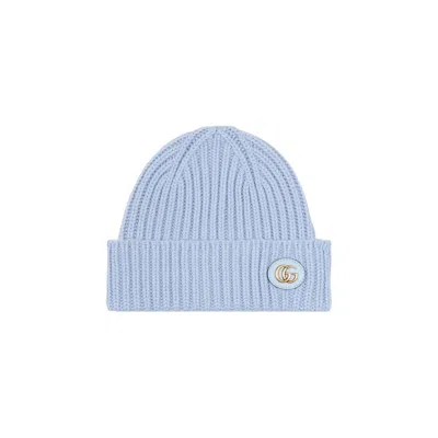 Gucci Sky Blue Wool Hat Victor