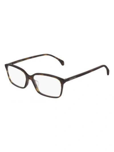 Gucci Sleek Acetate Eyeglasses 52 In Multi