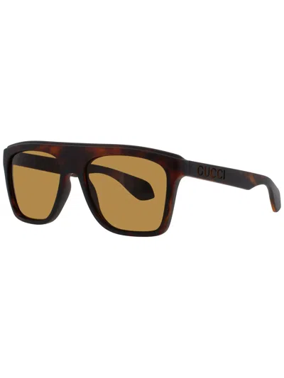 Gucci Sleek Mini Acetate Sunglasses In Multi