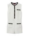 Gucci Sleeveless Jumpsuit In White