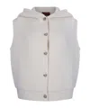 Gucci Sleeveless Knitted Vest In White