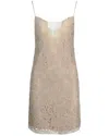 Gucci Sleeveless Lace Mini Dress