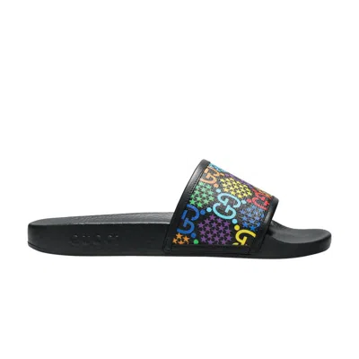 Pre-owned Gucci Slide 'psychedelic - Black'