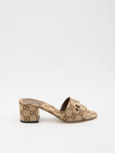 Gucci Slider With Horsebit In Multi