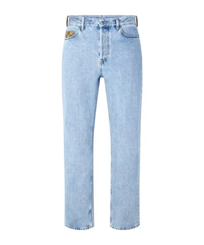 Gucci Slim Fit Jeans In Blue
