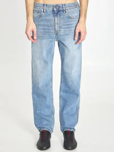 Gucci Slim Fit Trousers In Blue