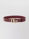 Gucci Slim Gg Marmont Style Belt In Brown