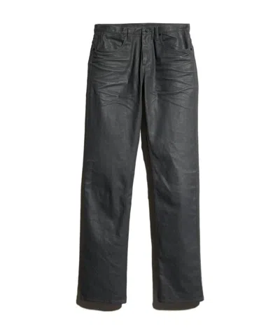 Gucci Slim-fit Resinated Jeans In Gray