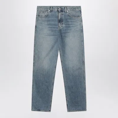Gucci Slim-fit Washed Jeans In Blue