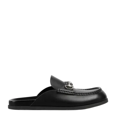 Gucci Slip-on Mules In Black