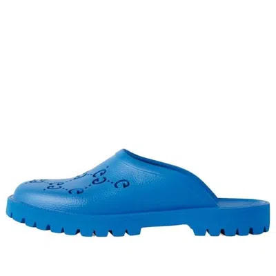 Gucci Slip On Sandal 'bright Blue'