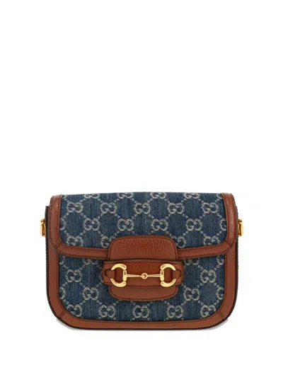 Pre-owned Gucci Small 1955 Horsebit Shoulder Strap
