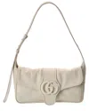 Gucci Small Aphrodite Small Leather Shoulder Bag In White
