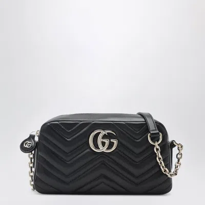 Gucci Gg Marmont Small Camera Crossbody In Black