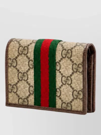 Gucci Small Canvas Wallet In Multi